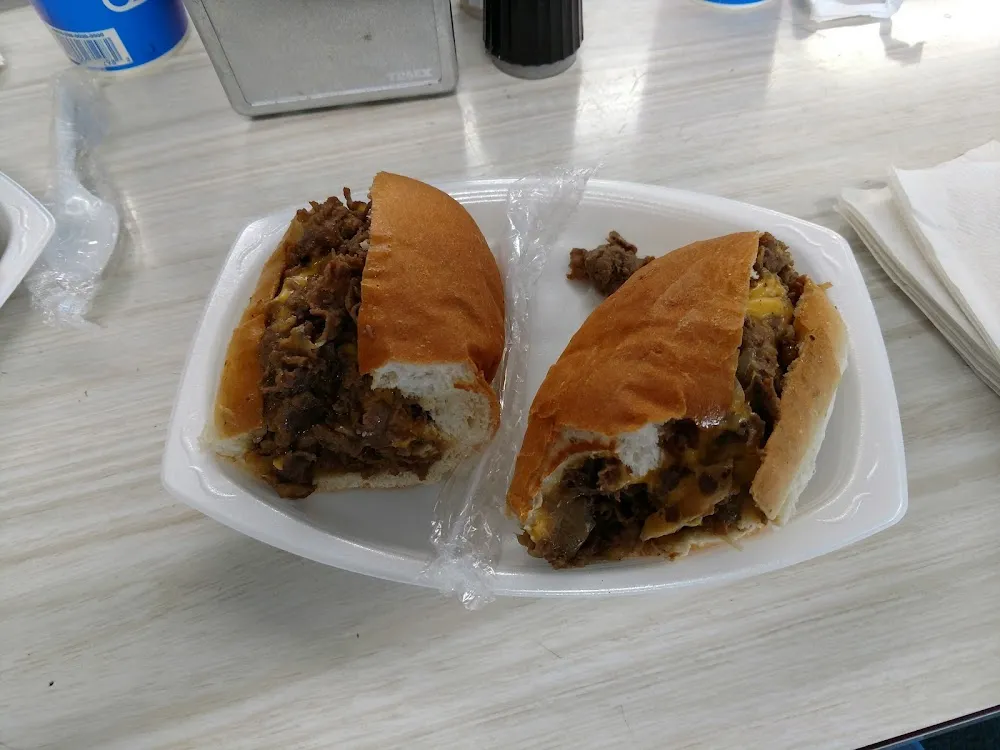 Cheese Steak Hoagie with Extra Cheese