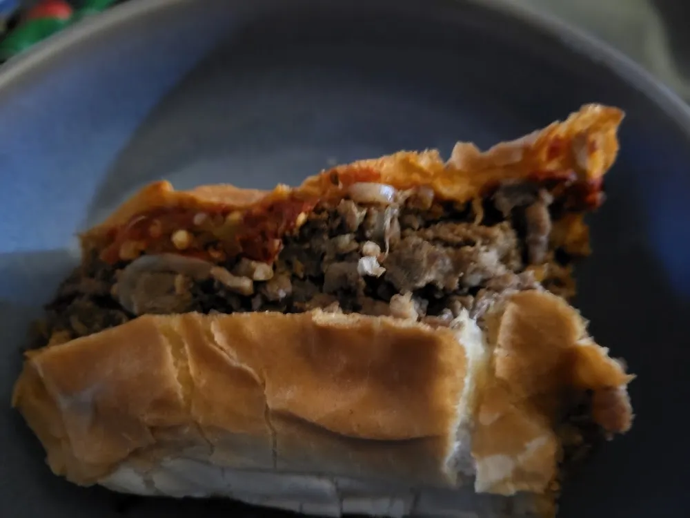 Philly Cheese Steak Hoagie